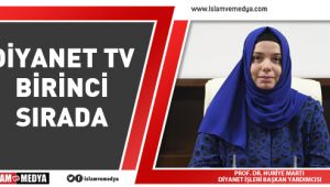 Diyanet TV, birinci sırada