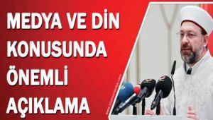 Medya ve din konusunda önemli açıklama