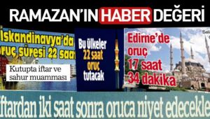 Ramazan'ın Haber Değeri